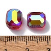 AB Color Plated Glass Beads GLAA-F108-12B-10-3