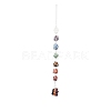 7 Chakra Gemstone Hanging Decorations HJEW-JM00805-04-1
