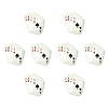 8Pcs Handmade Porcelain Beads PORC-CJ0001-32-1