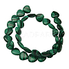 Natural Malachite Gemstone Beads Strands X-MALA-12X12-1-2
