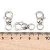 Tarnish Resistant 304 Stainless Steel Swivel Lobster Claw Clasps STAS-R065-10-2