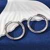 Tarnish Resistant 201 Stainless Steel Huggie Hoop Earrings Findings STAS-F149-33P-A-5