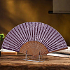 Acrylic Chinese Fan Display Stands ODIS-WH0007-76A-5