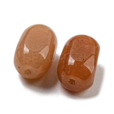 Natural Red Aventurine Beads G-B070-14-1