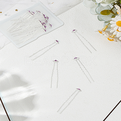 20Pcs Alloy Hair Forks OHAR-LP0004-06-1