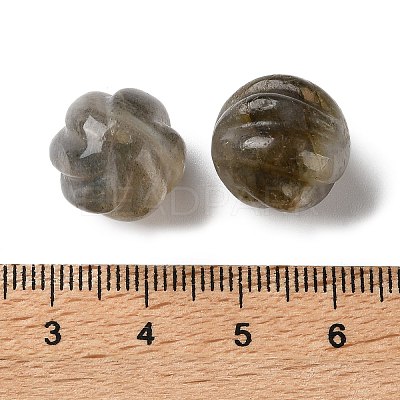 Natural Labradorite Carved Beads GG-CBABD99-02B-1