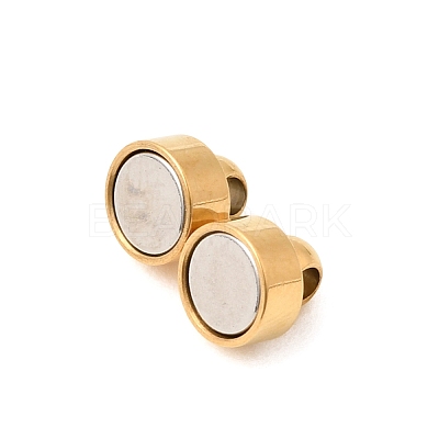 304 Stainless Steel Magnetic Clasps STAS-F350-02G-1