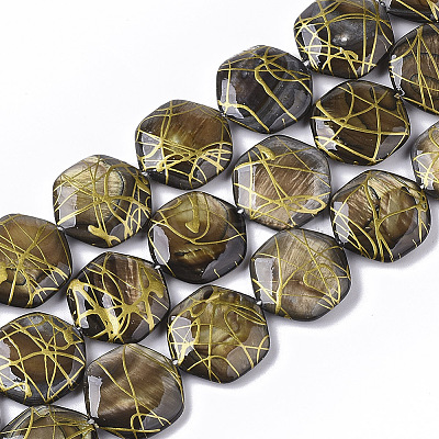 Drawbench Freshwater Shell Beads Strands X-SHEL-T014-013C-1