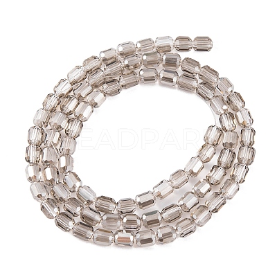 Electroplate Glass Beads Strands EGLA-D031-01X-1