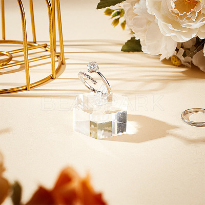 Acrylic Finger Ring Display Holders RDIS-WH0020-02A-01-1