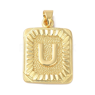 Rack Plating Brass Pendants KK-B092-42G-U-1