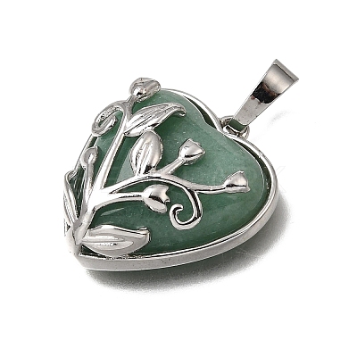 Natural Green Aventurine Pendants GG-CBA7610-04P-07-1