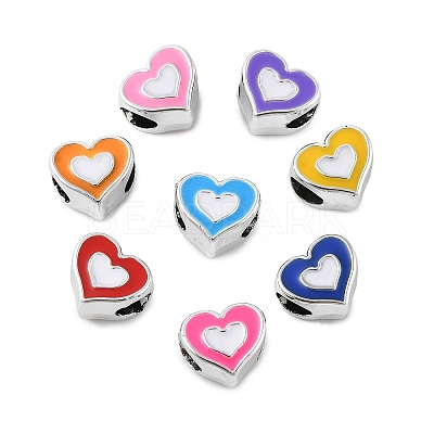 CCB Plastic European Beads CCB-M003-01G-1