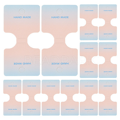 50Pcs Folding Paper Jewelry Display Cards ODIS-TA0001-07C-1