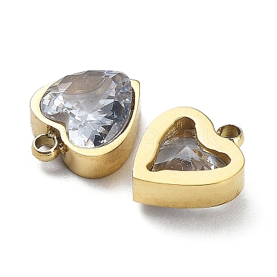 Ion Plating(IP) 304 Stainless Steel Charm STAS-Q254-32G-1