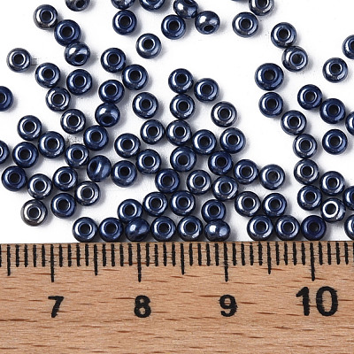 8/0 Czech Opaque Glass Seed Beads SEED-N004-003A-05-1