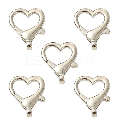 Zinc Alloy Lobster Claw Clasps PALLOY-YW0001-71-1