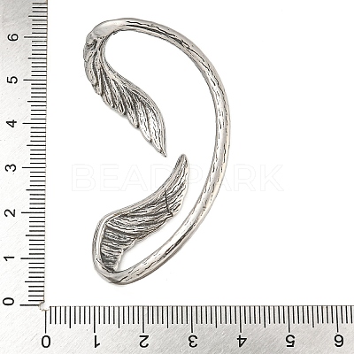 316 Surgical Stainless Steel Cuff Earrings EJEW-E300-04AS-01A-1