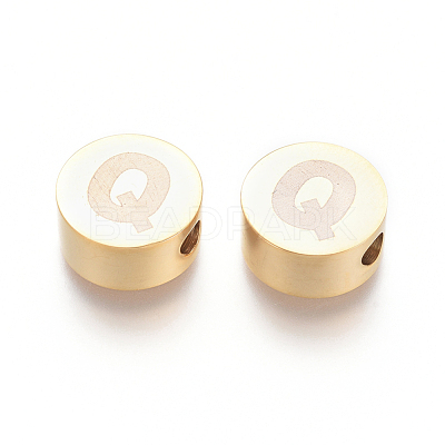 304 Stainless Steel Beads X-STAS-I126-02G-Q-1