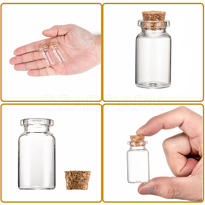 Glass Jar Glass Bottles X3-AJEW-H004-7-1-1
