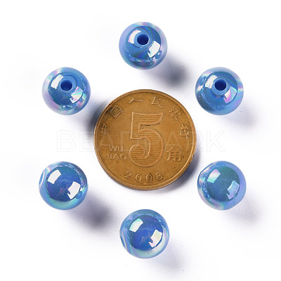 Opaque Acrylic Beads MACR-S370-D10mm-A31-1
