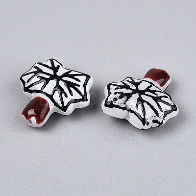 Handmade Lampwork Enamel Beads LAMP-T023-21A-1