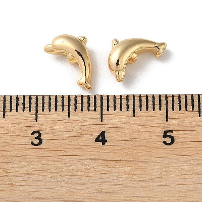 Rack Plating Brass Beads KK-M264-06G-1