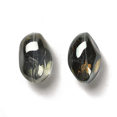 Full Rainbow Plated Crystal Glass Oval Beads Strands LS-EGLA-F026-A02-1