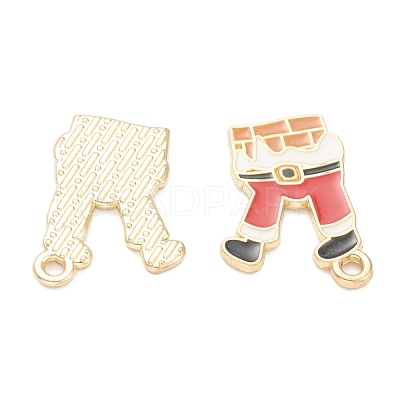 Alloy Enamel Pendants ENAM-J649-25LG-1