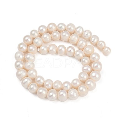 Natural Cultured Freshwater Pearl Beads Strands PEAR-I007-07J-03A-1