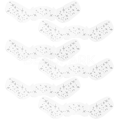 10Pcs Transfer Sticker Proof Removable Temporary Tattoos Stickers DIY-SP0003-65B-03-1