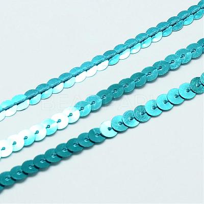 Plastic Paillette Beads PVC-Q085-6mm-2259-1