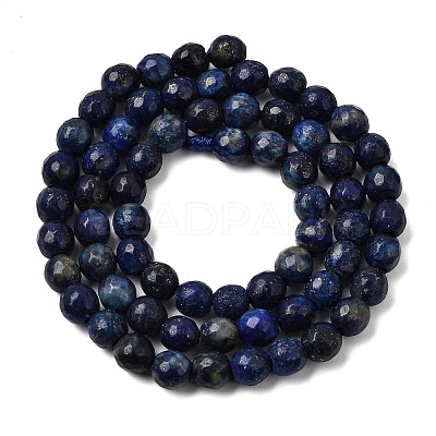 Natural Lapis Lazuli Beads Strands G-D840-38-6mm-1