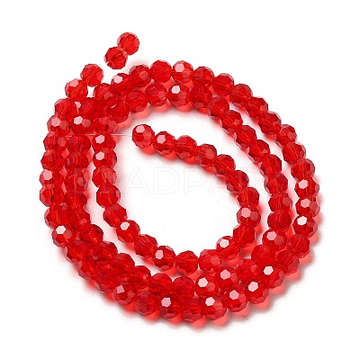 Transparent Glass Beads LS-EGLA-A035-T4mm-D07-1