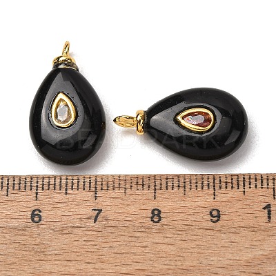 Natural Obsidian Pendants GG-CBAA798-01G-05-1