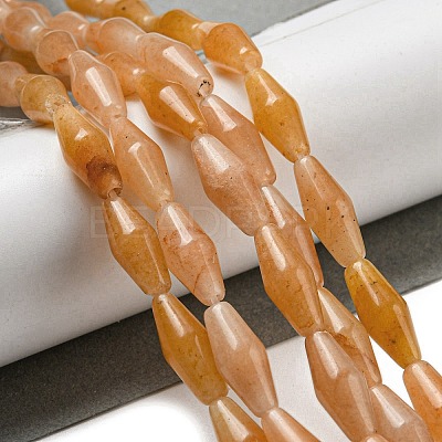 Natural Red Aventurine Beads Strands G-A223-A01-01-1