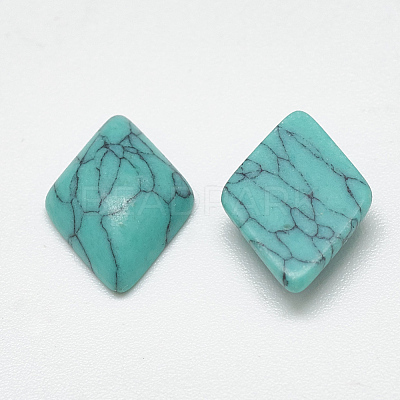 Synthetic Turquoise Cabochons TURQ-S290-32B-02-1