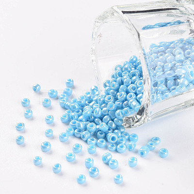 (Repacking Service Available) Glass Seed Beads SEED-C021-2mm-123-1