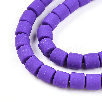 Handmade Polymer Clay Bead Strands CLAY-ZX006-01G-1
