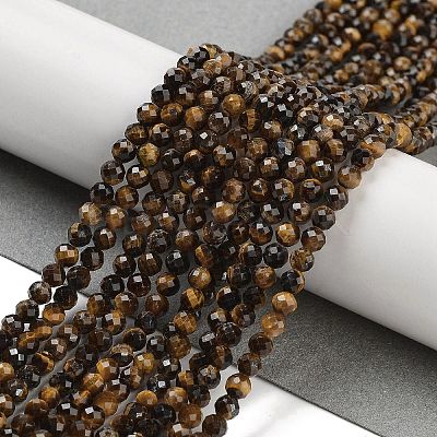 Natural Tiger Eye Beads Strands G-G105-A06-02-1