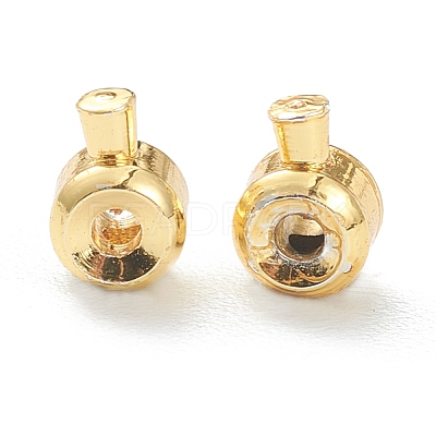 Brass Crimp Beads X-KK-F826-03G-1