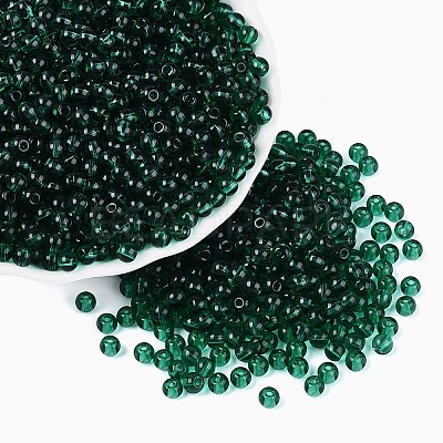 FGB Transparent Glass Seed Beads SEED-N013-01A-06-1