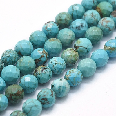 Natural Howlite Beads Strands X-G-D0012-01C-1