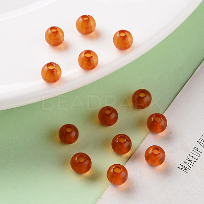 Transparent Acrylic Beads LS-MACR-S370-A6mm-726-1