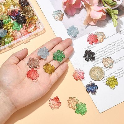 100Pcs Glass Pendants GLAA-CJ0002-33-1