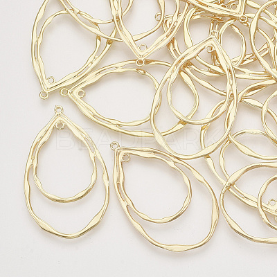 Alloy  2-Loop Link Pendants PALLOY-S121-221-1