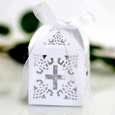 Cross Hollow Candy Paper Gift Boxes PW-WG1E438-04-1