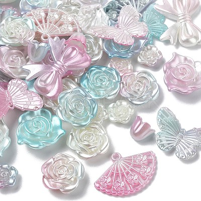 50G Opaque Acrylic Beads MACR-YW0003-68D-1