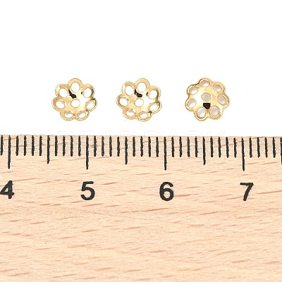 SHEGRACE Brass Beads Caps XGRPCU764-286G-1