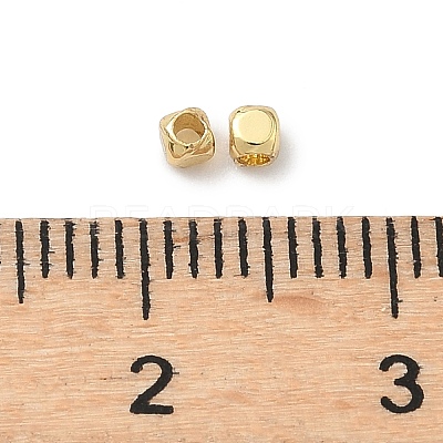 Brass Beads KK-C156-21G-1